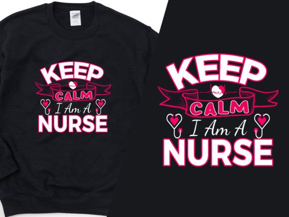 Keep Calm I’m a Nurse Cool T-Shirt SVG