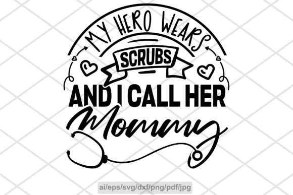 Nurse Mom T Shirt SVG Design
