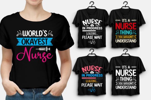 Nurse T-Shirt Design PNG SVG EPS