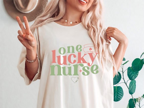 One Lucky Nurse St Patrick’s T Shirt