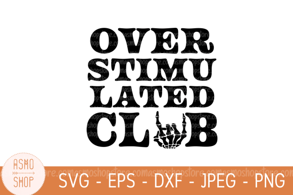 Overstimulated Nurses Club SVG