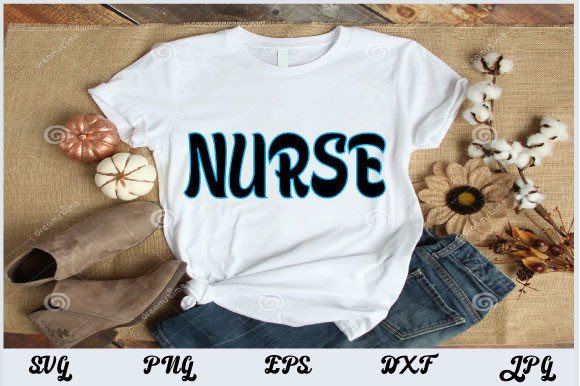 Retro Nurse Design, Nurse