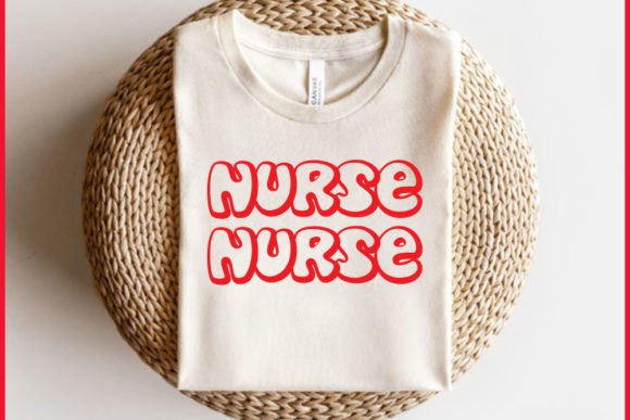 Retro Nurse T-shirt Design, Nurse