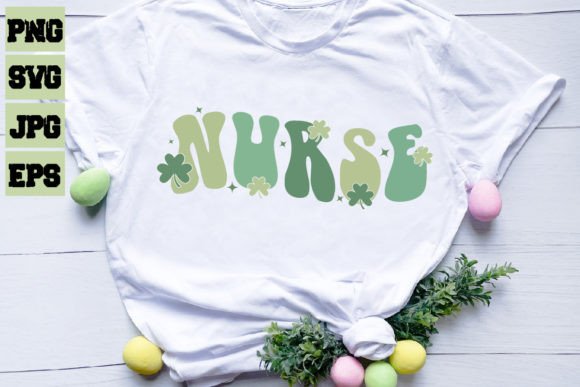St Patrick’s Day Nurse Design